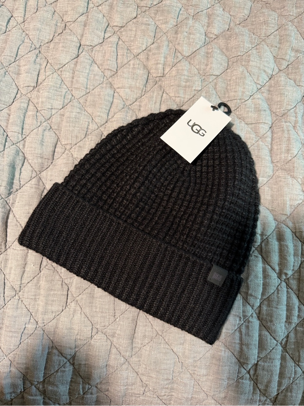 NWT UGG Waffle Cuff Hat